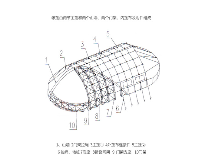 襄陽150平米網(wǎng)架維修帳篷